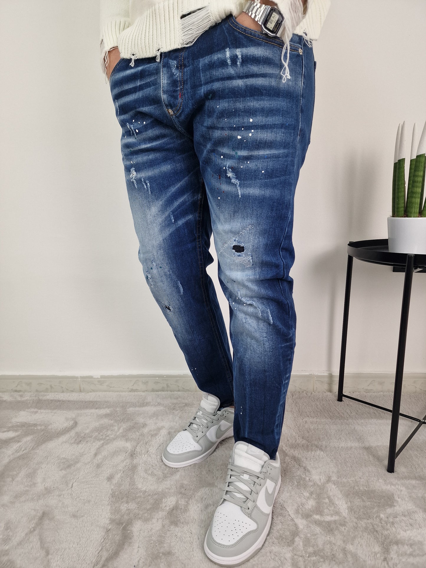 JEANS NETTUNO BLU