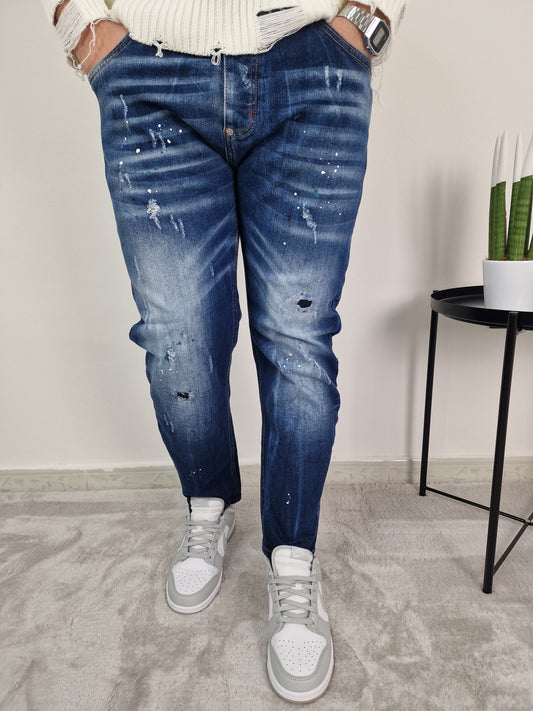 JEANS NETTUNO BLU